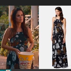 TopShop Floral Maxi Dress